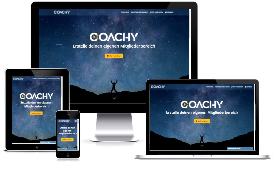 Coachy - Einfacher & schneller Videokurse verkaufen