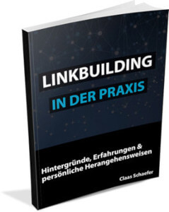 Kostenloses Buch bestellen: Claas Schaefer - Linkbuilding in der Praxis
