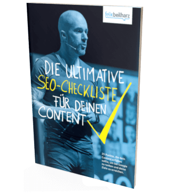 Erfolgsbuch kostenlos: Felix Beilharz - Die ultimative SEO Content-Checkliste