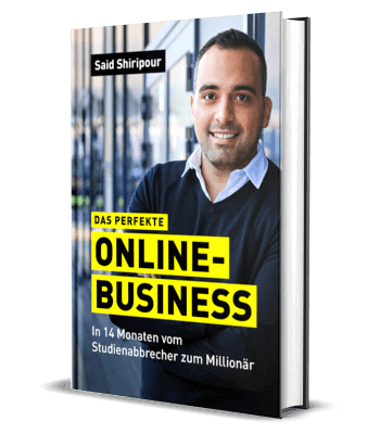 Kostenloses Buch bestellen: Said Shiripour - Das perfekte Online-Business