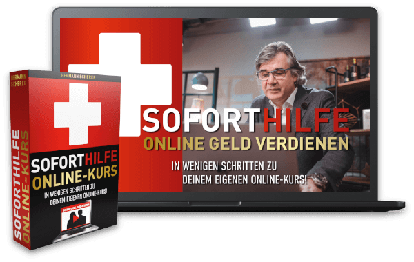 Online Kurs: Hermann Scherer - Soforthilfe online Geld verdienen
