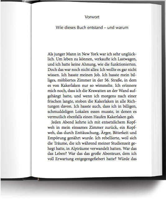 Buch Auszug: Dale Carnegie - Sorge dich nicht - Lebe!