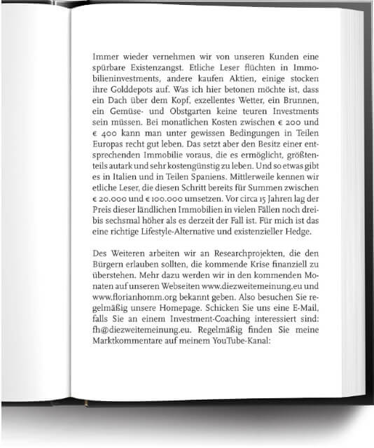 Buch Auszug: Florian Homm - Endspiel