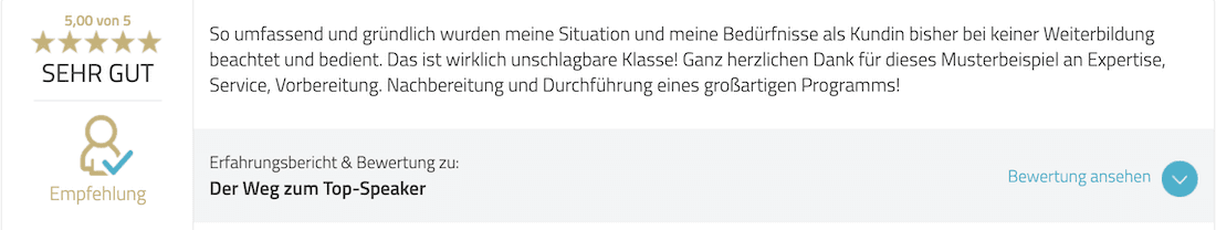 Review zum Live Event 09