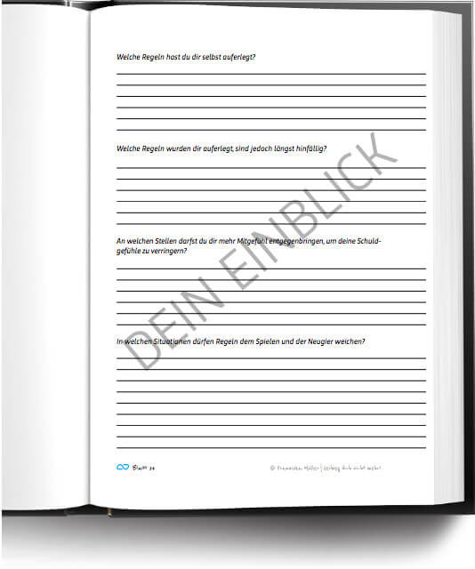 Buch Auszug: Franziska Müller / Verbieg dich nicht mehr! 06