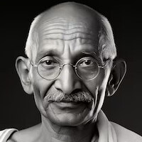Zitat Mahatma Gandhi